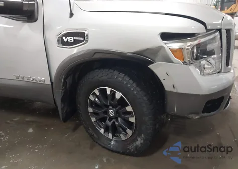 2017 Nissan Titan Pro-4X from USA, damaged, VIN 1N6AA1E56HN550052